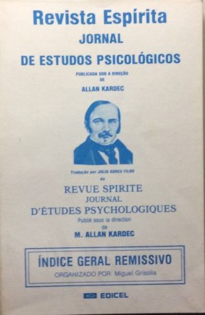Revista Espírita: Jornal de Estudos Psicológicos-Índice Geral Remissivo